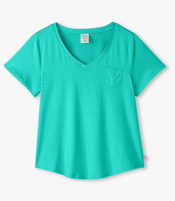 Little Blue House Women's Baltic V-Neck Tee In A Bag